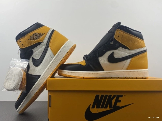OG Yellow 555088-711 1 High Jordan Air Toe 0805